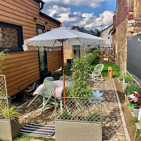 Tiny House Mit Saunafass Und Garten Apartment *