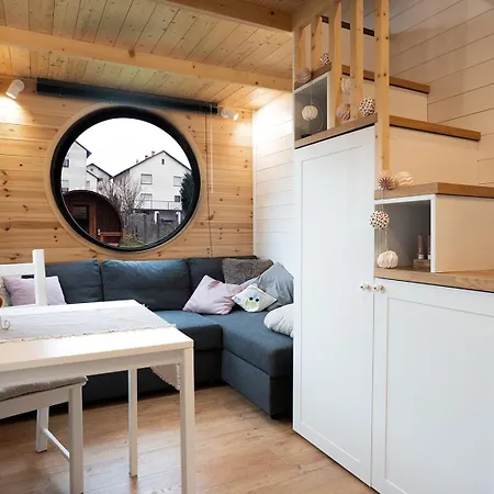 Tiny House Mit Saunafass Und Garten * Brensbach