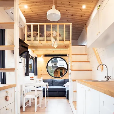 Tiny House Mit Saunafass Und Garten Appartement Brensbach