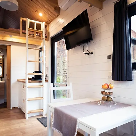 Tiny House Mit Saunafass Und Garten * Brensbach