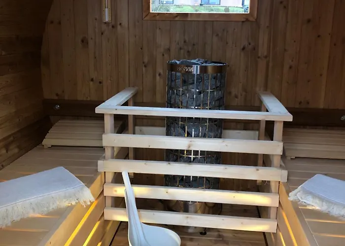 Tiny House Mit Saunafass Und Garten * Brensbach