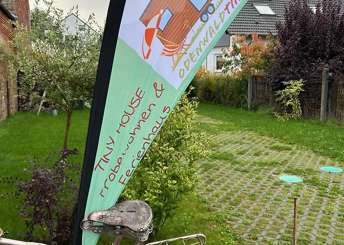 Tiny House Mit Saunafass Und Garten * Brensbach