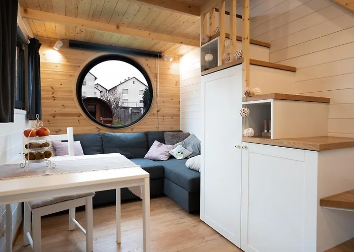 Tiny House Mit Saunafass Und Garten * Brensbach
