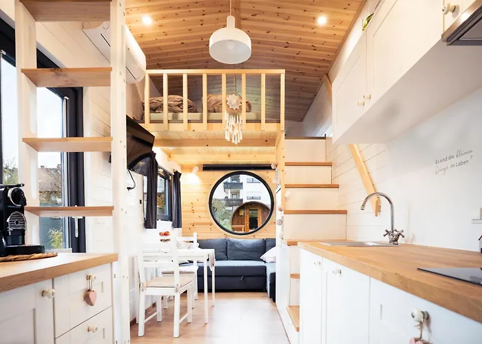 Tiny House Mit Saunafass Und Garten アパート Brensbach