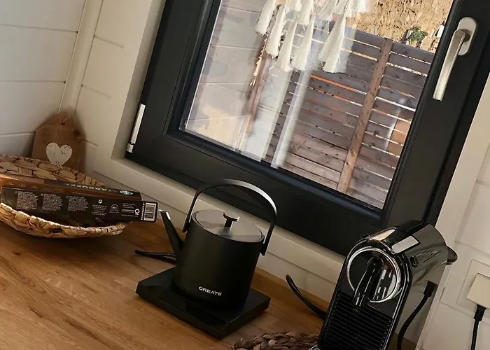 Tiny House Mit Saunafass Und Garten *